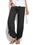Pantalones anchos casuales con botones, comodidad y estilo. Disfruta de la libertad de movimiento y un look moderno. Perfectos para cualquier ocasión. — foto 8