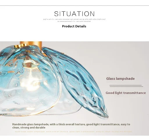 Title 4, Petal Glass Simplicity Restaurant Chandelier Si...