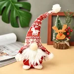 Enfeite de mesa Boneco Papai Noel, postura em pé, decoração natalina encantadora e perfeita para um ambiente festivo. — foto 2