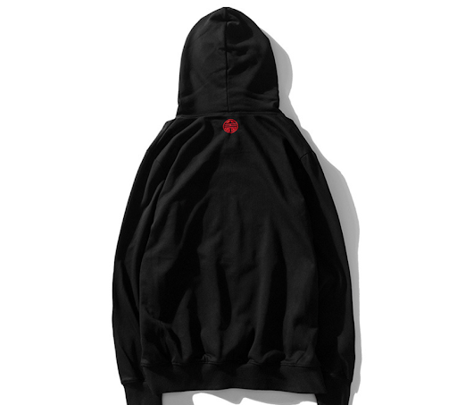 Title 2, Embroidered hooded sweater