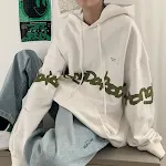 Men's Hooded Long-sleeved Casual Collarless Sweater for ultimate comfort and style. Perfect for everyday wear and a rela — photo 6
