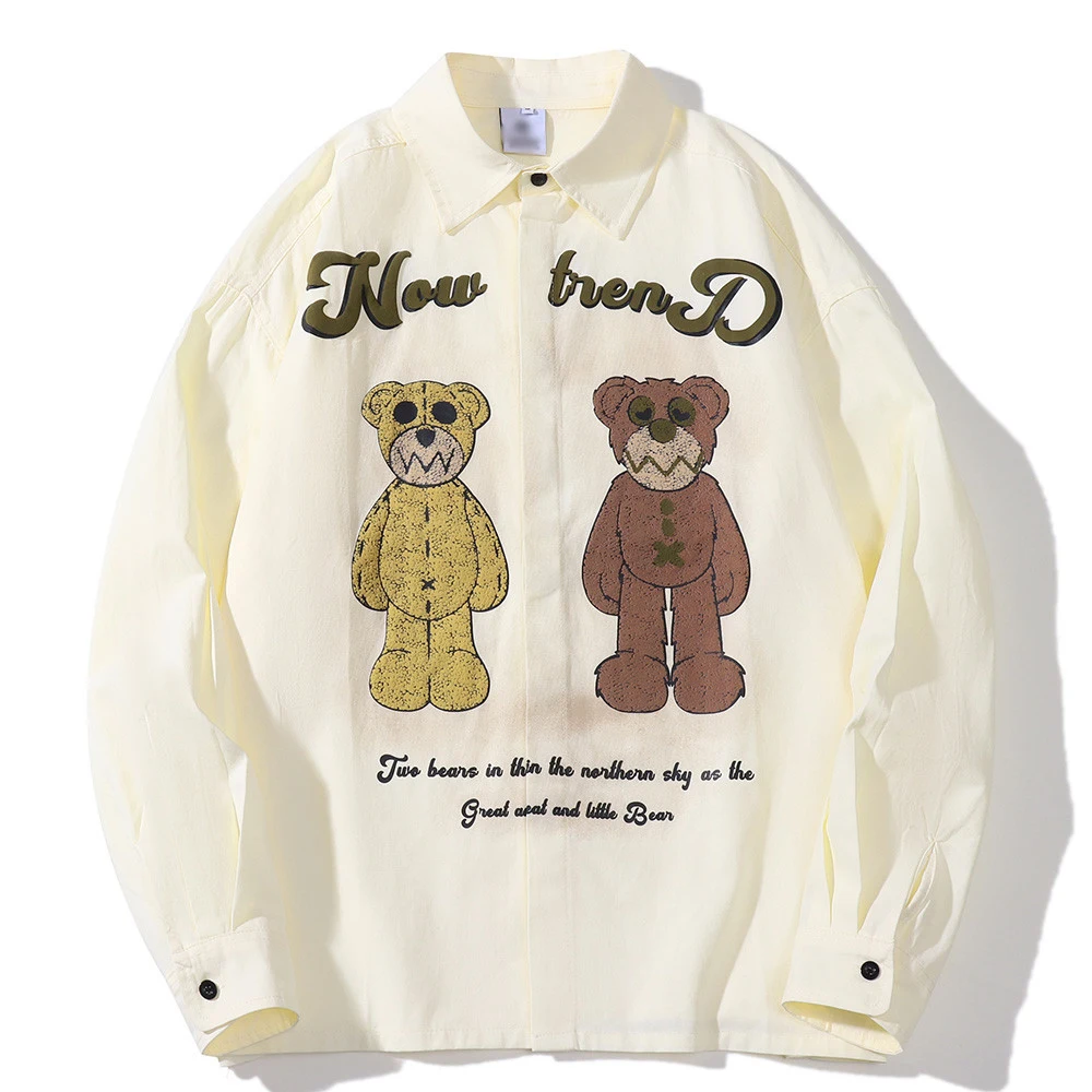 Camiseta de moda com estampa puff de design urbano, solta e de nicho. Conforto e estilo streetwear em uma peça única e moderna. — foto 12