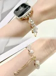 Pulseira de cristal nicho S8 Watch Band SE para mulheres. Adicione elegância ao seu smartwatch com esta pulseira deslumbrante. — foto 3