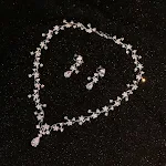 Brincos de noiva com nó, acessórios para casamento e festa. Joias elegantes para vestidos de banquete. Perfeitos para ocasiões especiais. — foto 5