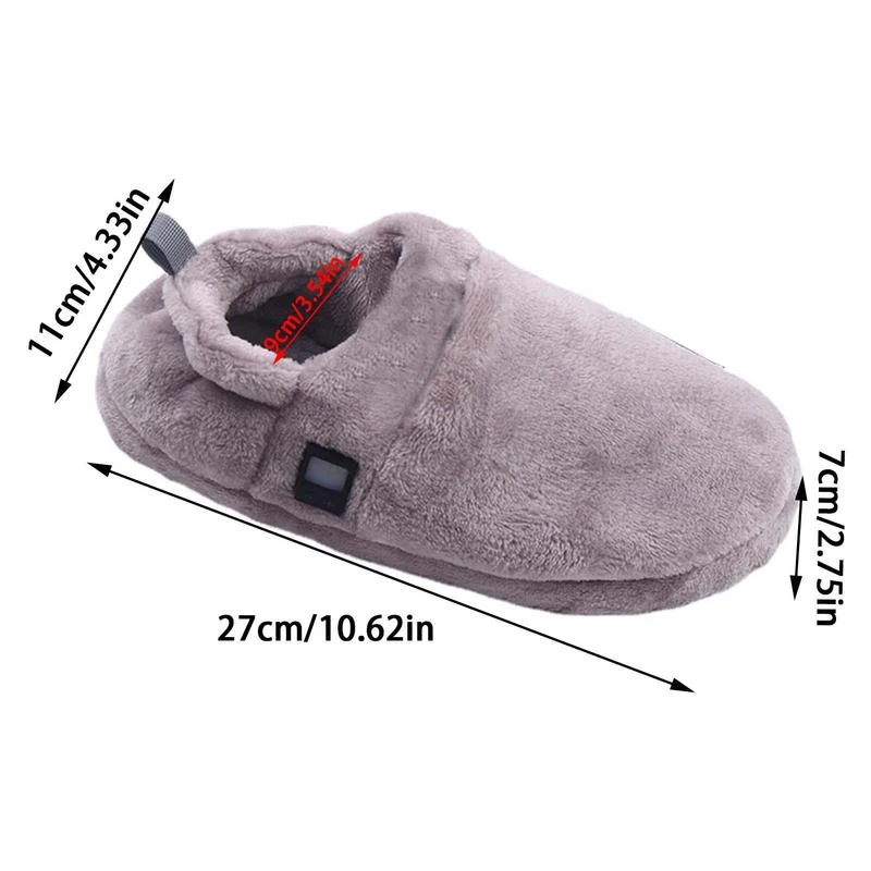 Pantofole Riscaldanti Smart per la Casa Piedi caldi e confortevoli con controllo della temperatura. Pantofole con tecnologia smart per il tuo benessere a casa. — foto 1