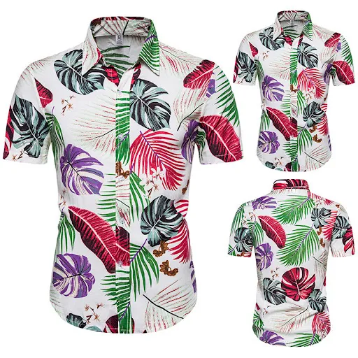 Title 6, Camisas Florais de Cai Cai. Camisas com estampa...