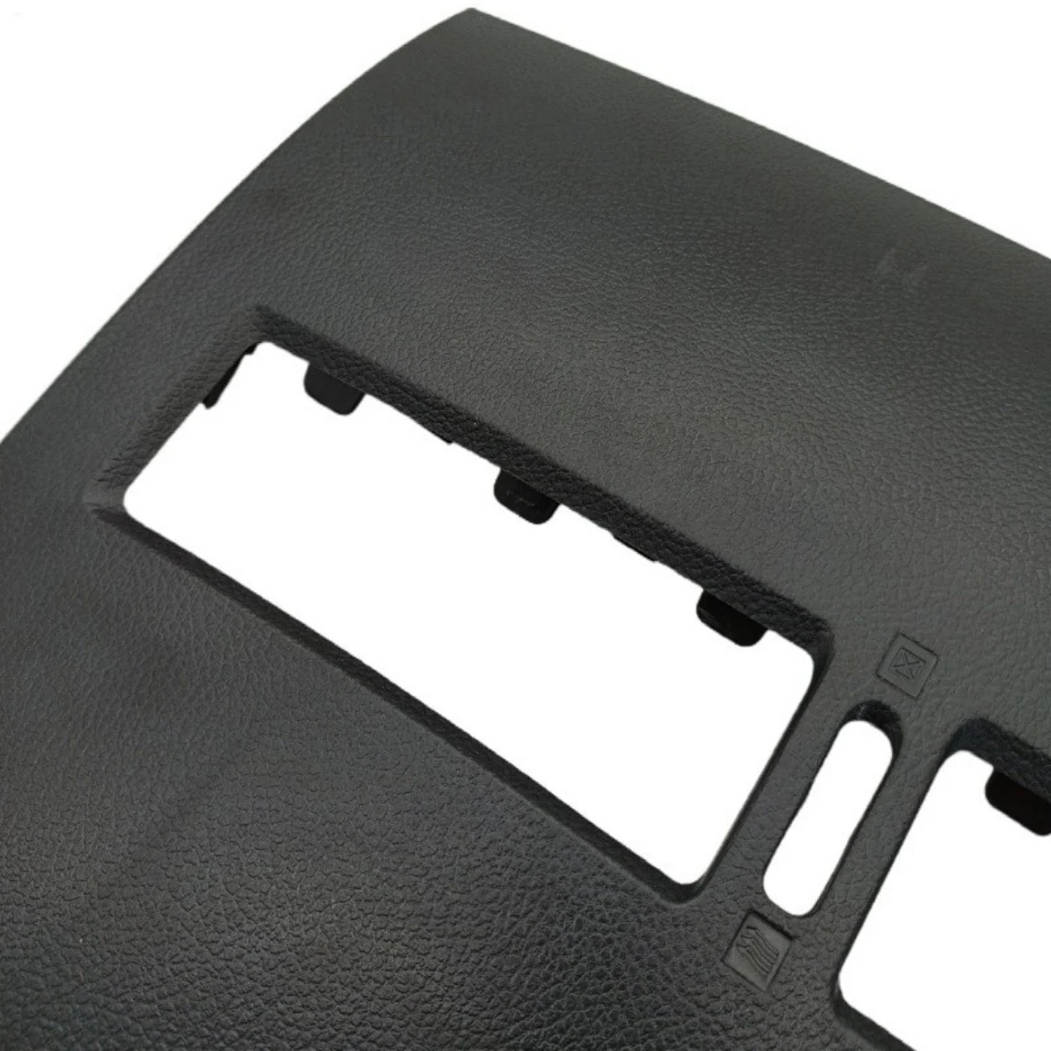 Title 4, Semi-assembled dashboard middle panel provides ...