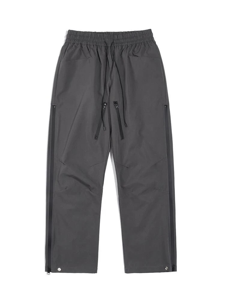 Men's Zipper Straight Cargo High Street Pants. Comfortable and stylish for everyday wear. Perfect for a modern and versa — photo 2