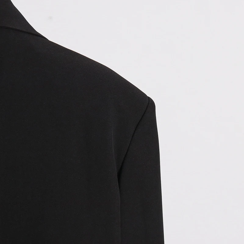 Title 10, Chaqueta de traje informal suelta para mujer To...