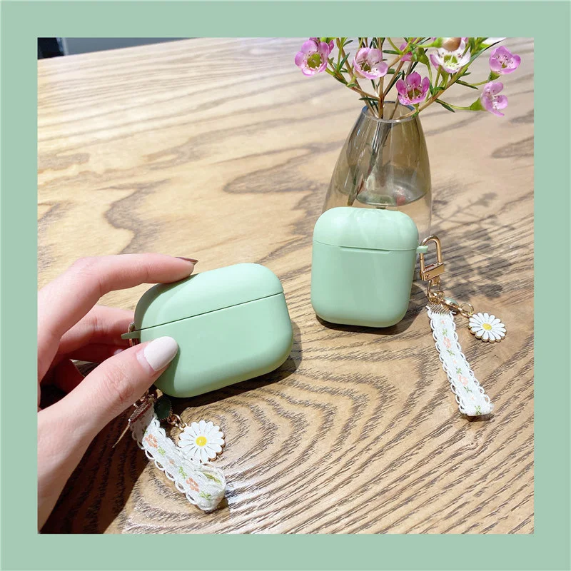 Title 2, Little Daisy Earphone Silicone Protective Case....