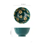 Green cherry blossom