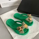 Green butterfly bear