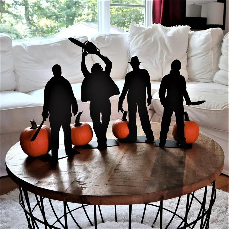 Nieuwe Halloween tafeldecoraties voor thuis. Transformeer je huis met griezelige ornamenten en creëer een feestelijke en spookachtige sfeer. — foto 7