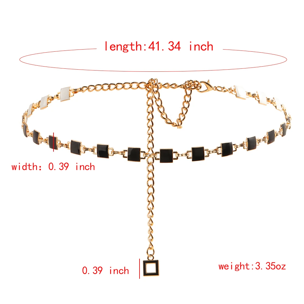 Title 1, Womens Waist Chain With Dress Waist Waist Deco...