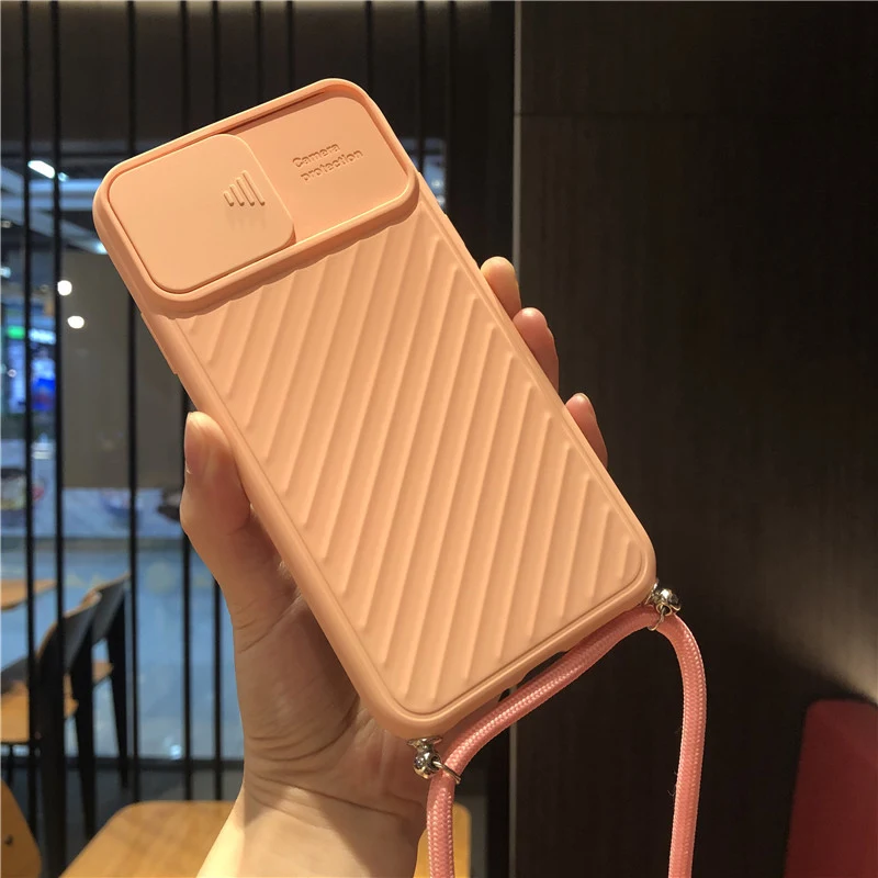 Title 8, Custodia per iPhone con tracolla e protezione l...