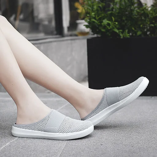 Title 9, Summer New Style Womens Slippers Baotou Half T...