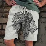 Loose Casual 3D Sports Shorts Beach Pants for Men, comfortable and breathable, perfect for summer activities, sports, an — photo 31