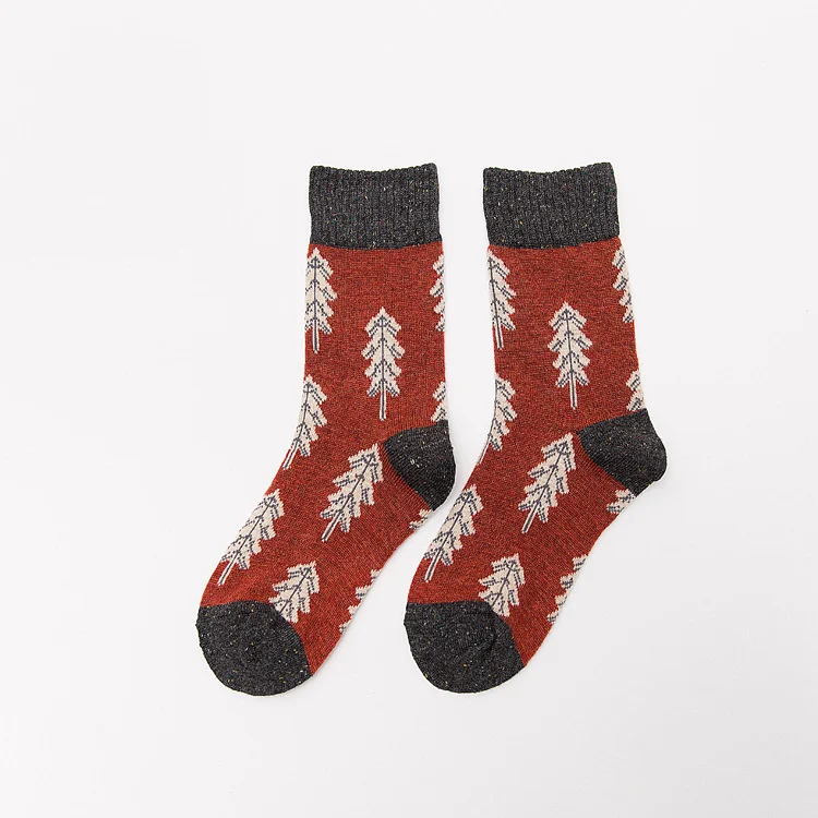 Title 7, Thickened wool in tube womens socks