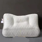 Travesseiro de Tração Inversa LaTeX Pad para melhorar o sono. Alivia dores no pescoço e nas costas, otimiza a postura e relaxa. — foto 9