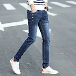 Men's All-match Casual Slim Fit Stretch Pencil Jeans, designed for comfort and style. The perfect versatile jeans for an — photo 2
