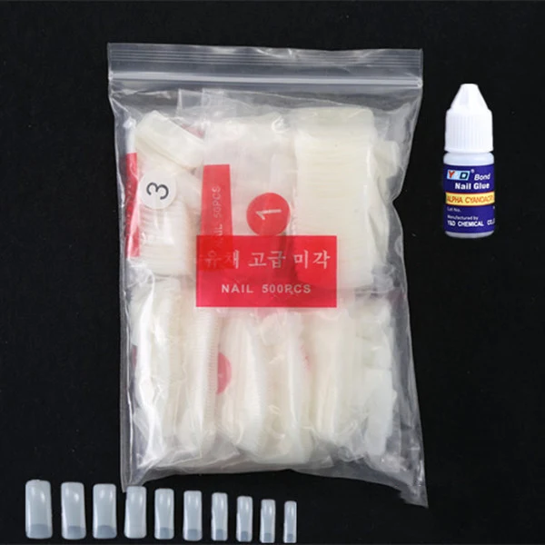 Title 2, Nail Tools Kit 500 Pieces for flawless manicure...