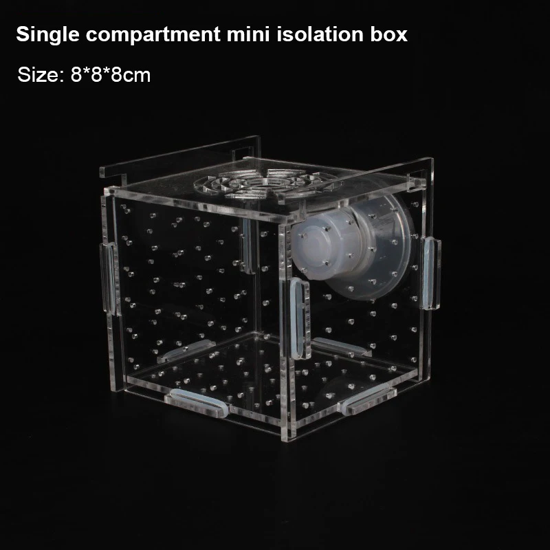 Title 3, 1pcs Fish Tank Transparent Aquarium Single Doub...