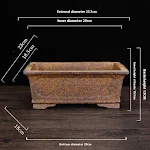 Classical square living room desktop basin featuring a creative landscape design, adding elegance and functionality to y — photo 7