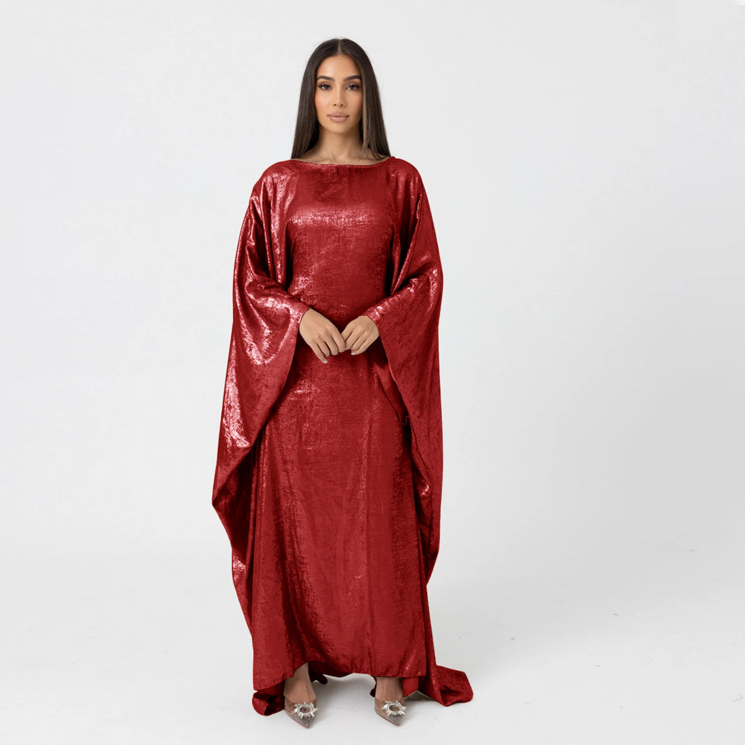E-commerce mode stiksels Dubai Turkije elegante jurk — foto 5