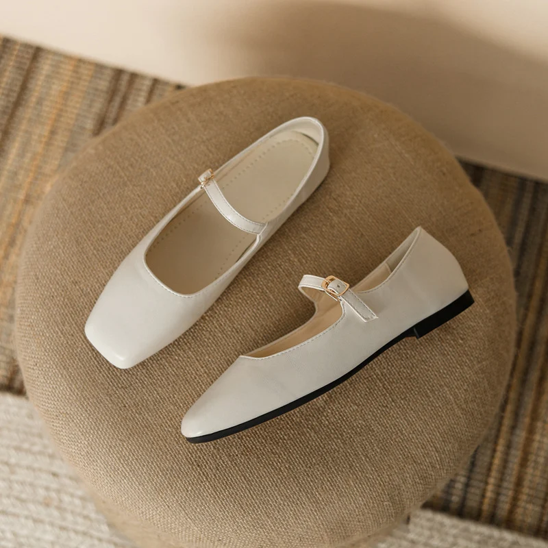 Ballerine Donna Stile Francese Fondo Piatto Scarpe Comode per Tutti i Giorni Design Elegante e Versatile Ideali per un Look Raffinato — foto 16