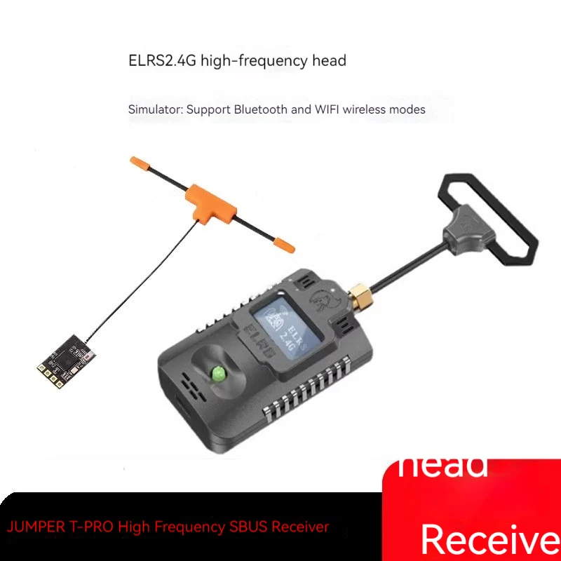 JUMPER T-Pro 24G Remote Control ELRS Tuner Receiver. Experience precise control, long range, and reliable performance fo — photo 7