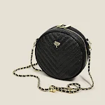 Bolso de hombro redondo pequeño con cadena de moda. Elegante y práctico, perfecto para llevar tus esenciales diarios con estilo y comodidad. — foto 1