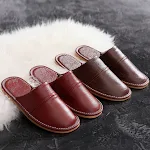 Light Luxury High-grade Baotou Leather Slippers Women Spring And Autumn Non-slip Mute, enjoy comfort and style indoors a — photo 7