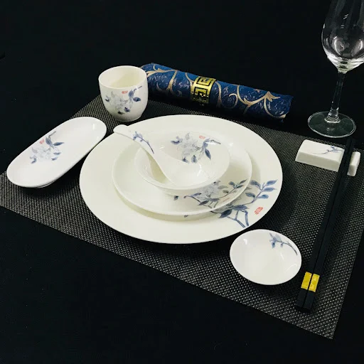 Title 23, Chinese Restaurant Hotel Ceramic Tableware Set,...