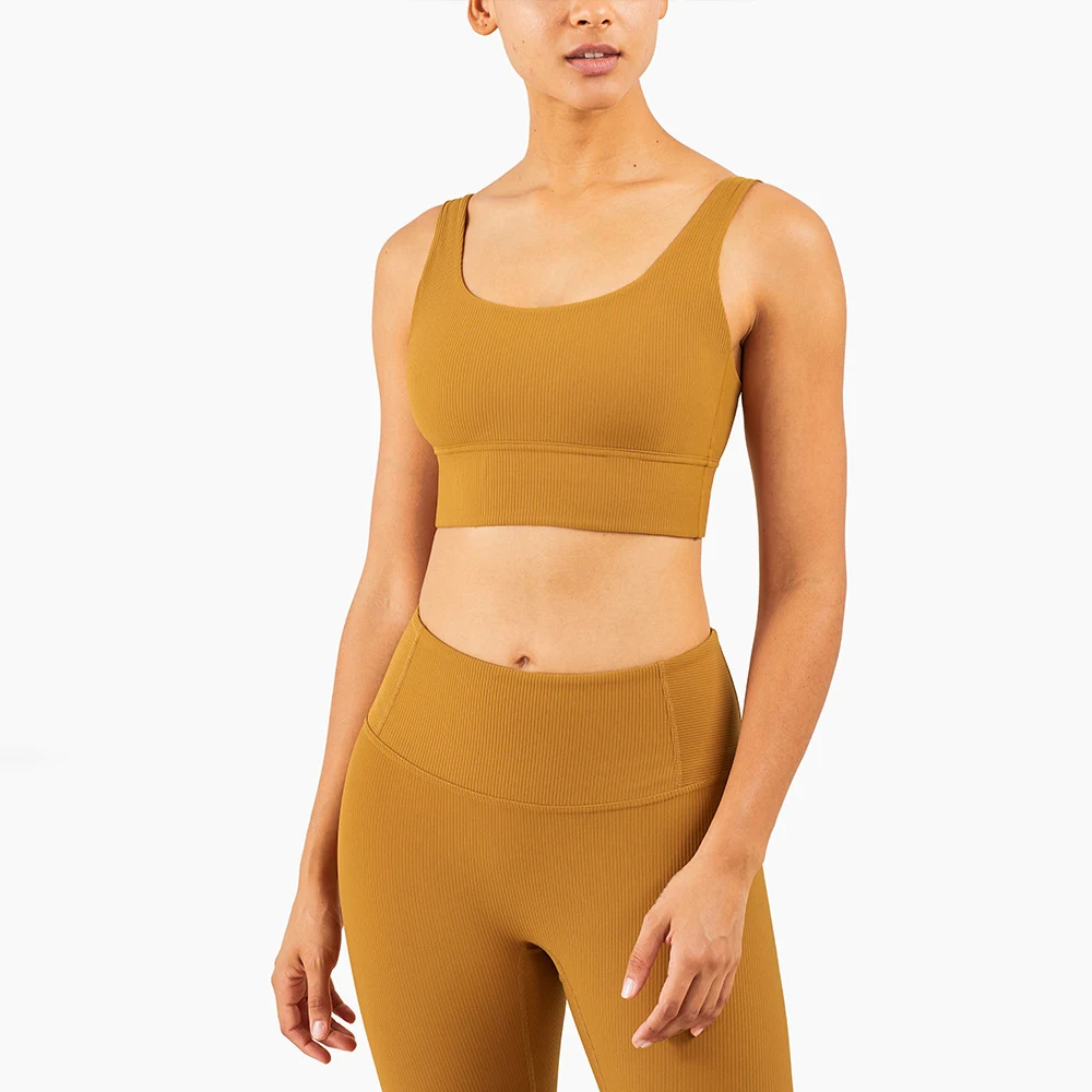 Women's Fashion Ribbed Yoga Sports Underwear for ultimate comfort and performance. Breathable fabric, supportive fit, an — photo 11