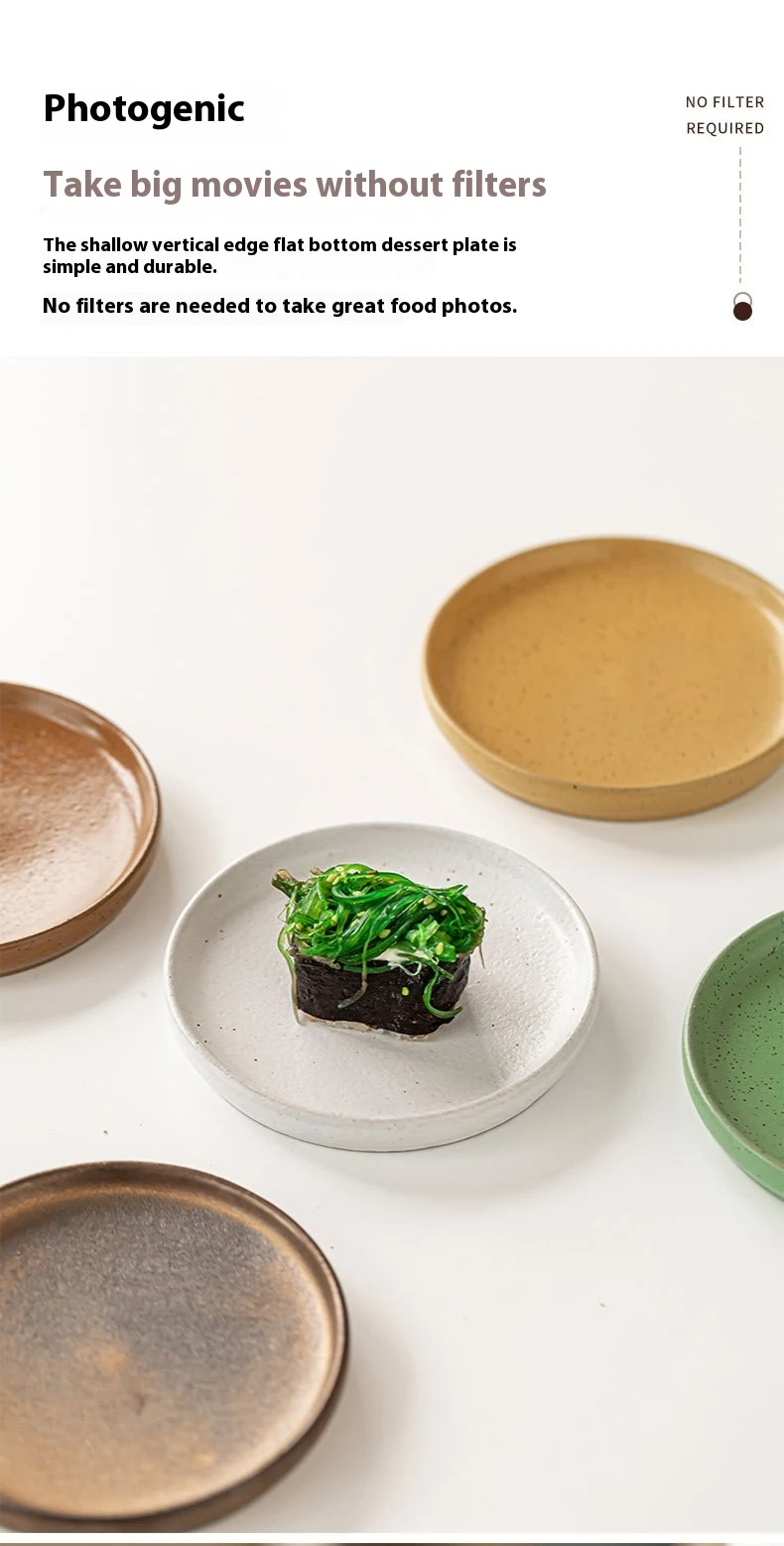 Title 3, Burn Stoneware piatto per ossa, ceramica vintag...