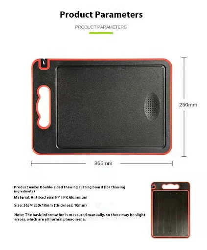 Title 11, Multi Functional Double-sided Cutting Board For...