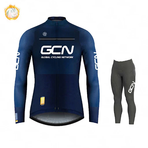 Title 3, Maillot ciclismo manga larga GCN Fleece para in...