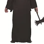 Halloween Costume Cold Black Robe Props Costume for a mysterious look, perfect for parties and events, comfortable, easy — photo 4