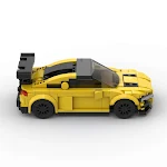 Build your own running race car! Small particle MOC puzzle technology DIY toy. Encourages creativity, problem solving, a — photo 11