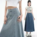 Falda Vaquera Retro Elegante para Mujer — foto 13
