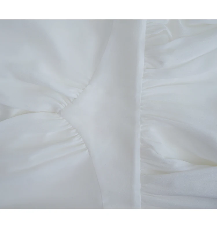Title 4, French Court Retro Style Slim White Dress. Time...