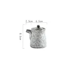 Vinegar pot blue crystal