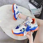 Peach Jelly Breathable Daddy Shoes for men, offering all-day comfort and breathability. Perfect for daily wear, providin — photo 4