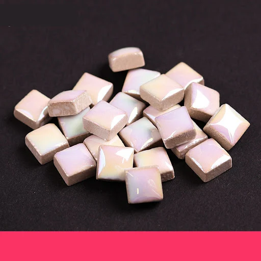 Title 20, 1cm Ceramic Mixed Color Mosaic Handmade DIY Mat...