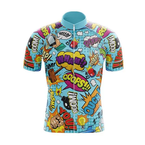 Title 7, Short sleeve bib cycling suit, designed for com...