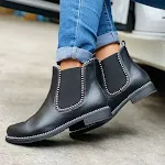 Women's Round Bead Thick Soled Martin Boots, Providing Comfort and Style for Everyday Wear, Perfect for Any Outfit and O — photo 1