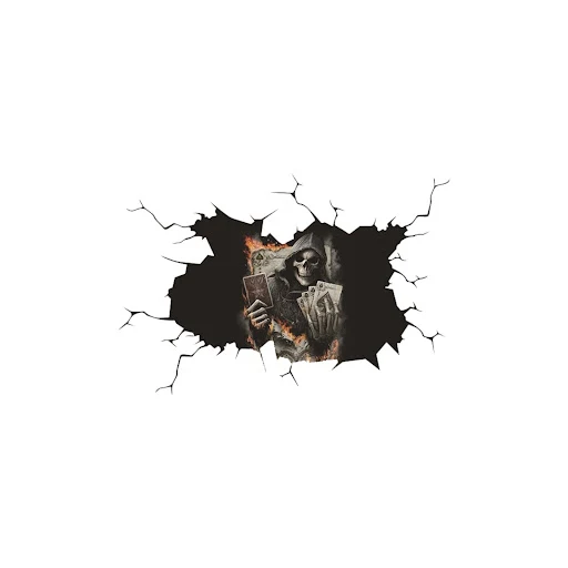 Title 6, Halloween Horror Skull Witch Ghost Car Sticker ...