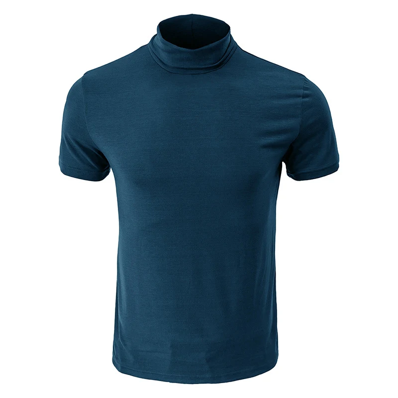 Camiseta Interior Masculina Estilo Europeu e Americano Camiseta para Homem Conforto e Versatilidade Ideal para Uso Diário e Camadas — foto 12