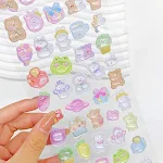 Inamazy3D The Hokey Pokey 3D Relief Stickers DIY Phone Case. Decorate your phone case with cartoon designs and create a — photo 4