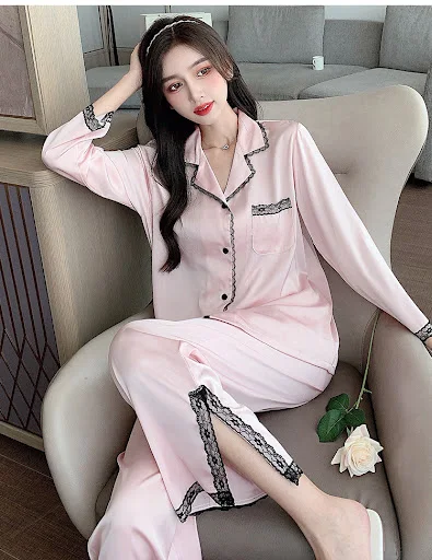 Title 20, Lace Split Ladies Homewear Autumn And Winter